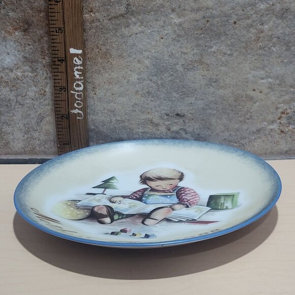 Schmid Hummel Mothers Day 1988 Young Reader Decorative Wall Hanging Plate - Picture 6 of 11
